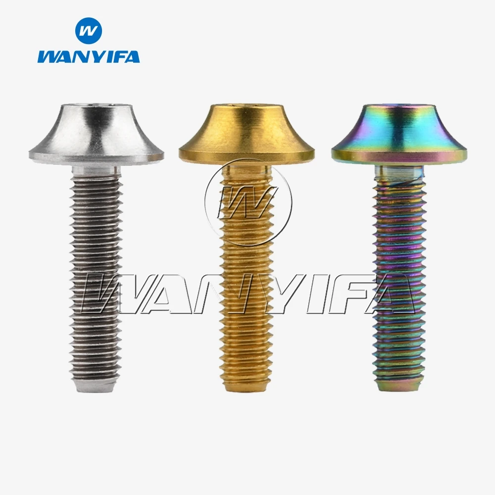 Титановый болт Ti M5x20mm с головкой Torx M5 20L винт для велосипеда 6 шт