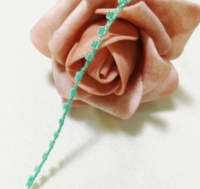 1 м синие зеленые блестки оранжевые черные белые хрустальные бусины золотая