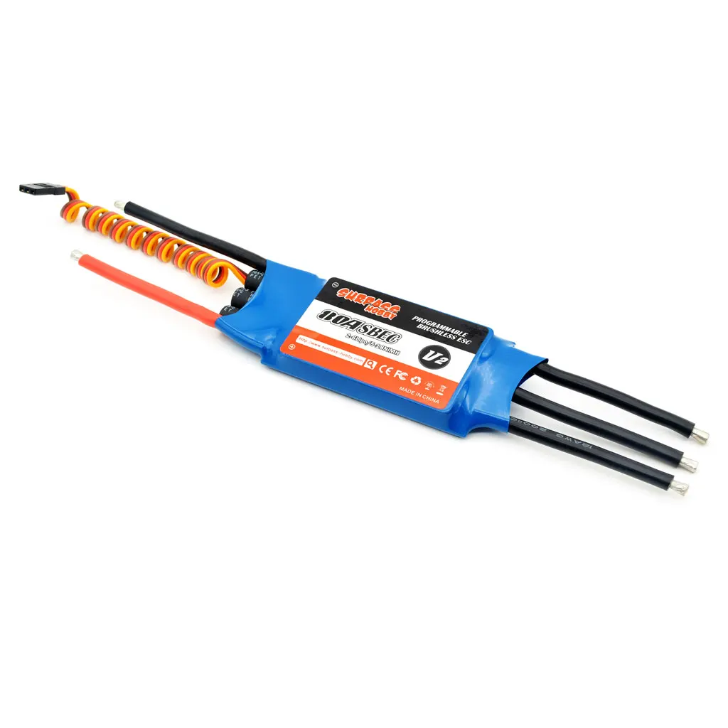 контроллер скорости surpass hobby 80a70a60a50a40a30a20