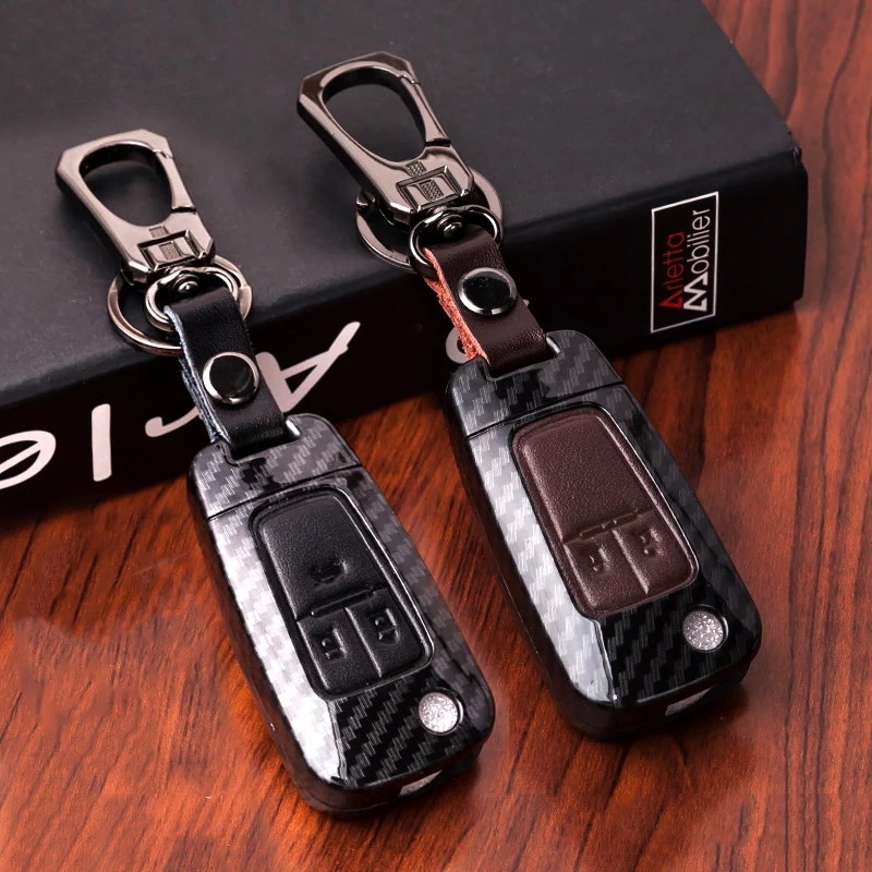 Кожаный чехол книжка из углеродного волокна с дистанционным управлением для