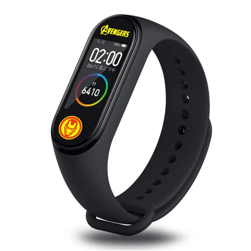 Крутой супергерой Marvel красочная Защитная пленка для Xiaomi mi браслет miband 4 Band4 Sport mi band4 NFC Защитная крышка для экрана - Цвет: 20