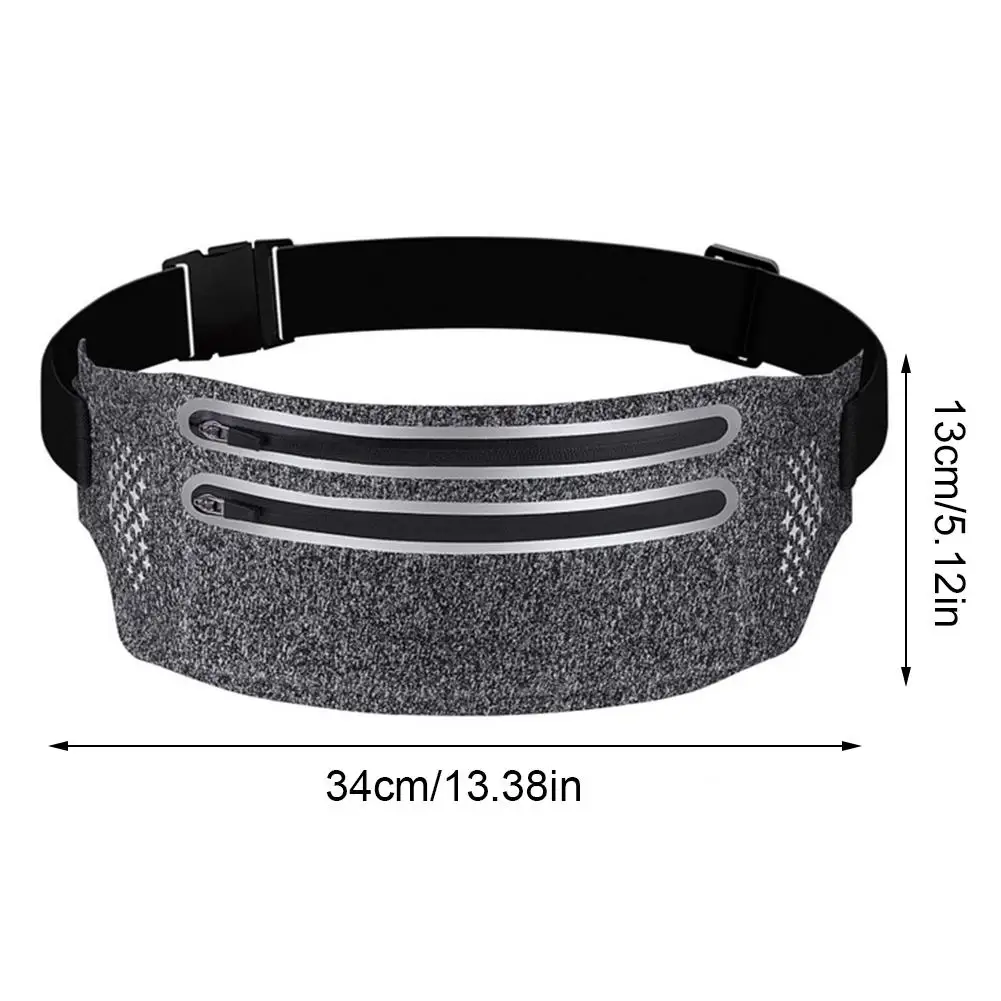 

Ultra-thin Running Waist Bag Exercise Sports Waist Bag Marathon Belt For Carrying Sports Goods, Waterproof Waist Bag