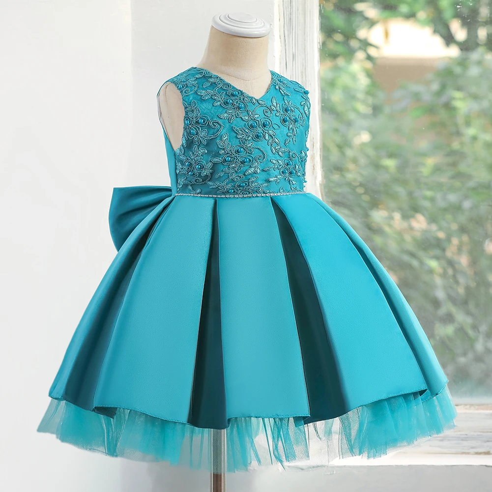 Платье для девочек в западном стиле изысканная юбка-пачка принцессы подкладка из