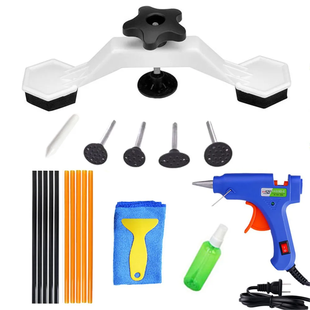 

Набор инструментов для беспокрасочного удаления вмятин с мостом и мостом для мойки автомобиля и мотоцикла