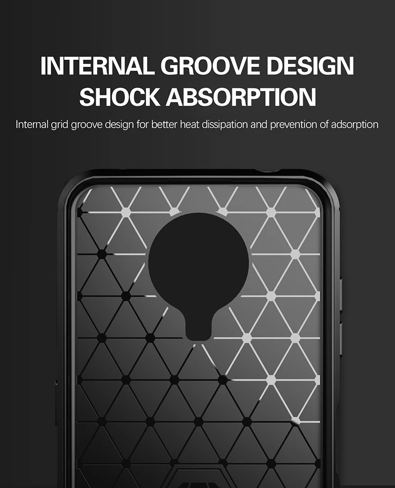 Carbon Fiber Case For Nokia G20 Cover For Nokia G10 G20 Coque Capa Silicone Phone Bumper Cover For Nokia G10 G20