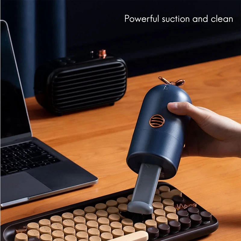 Retro Vacuum Cleaner Wireless Multifunctional USB Charging Large Suction Desktop | Бытовая техника