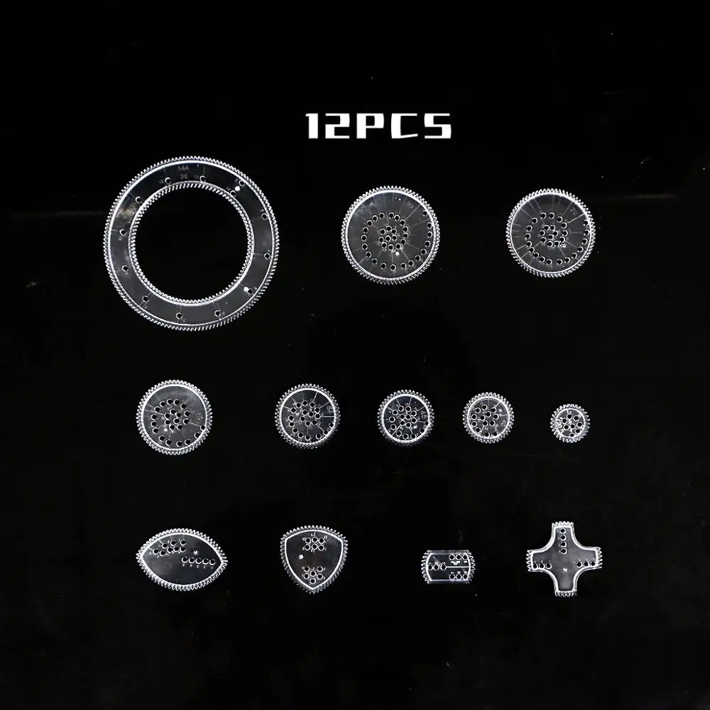 22 шт. Детский развивающий набор игрушек-спирографов | Игрушки и хобби