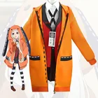 Аниме Kakegurui фигурка Косплей Yomotsuki Runa косплей костюм пальто Jk школьницы Толстовка форменная Хэллоуин платье для женщин