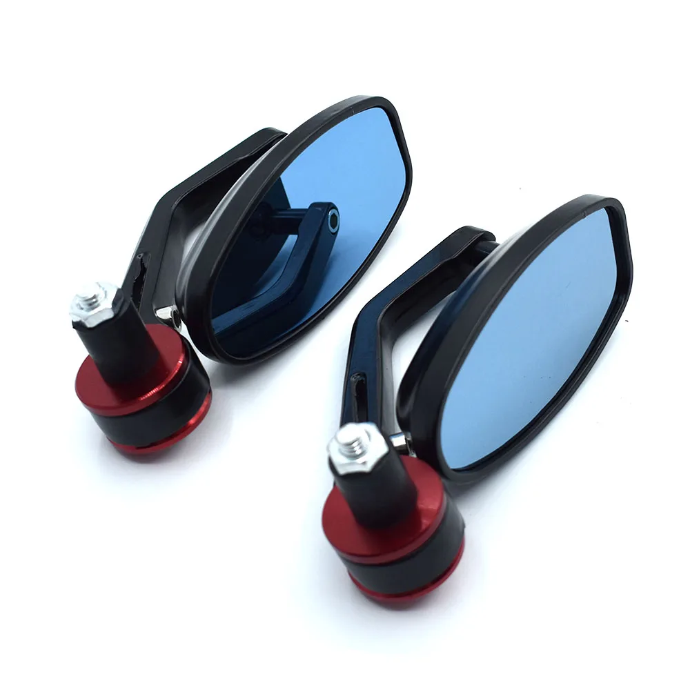Universal 7/8 '' 22mm Handlebar End Motorcycle Rearview Mirror for Triumph SPEED TRIPLE 675 STREET R DAYTONA | Автомобили и