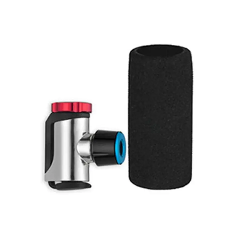 

Mini CO2 Air Inflator Bicycle Pump Nozzle with Cover with Valve Head Small Tire Tool Pumps Tires Desired Air Pressure Tire