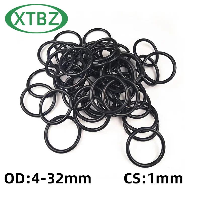 Уплотнительное кольцо CS 1 мм резиновое уплотнение NBR для масла Автомобильная