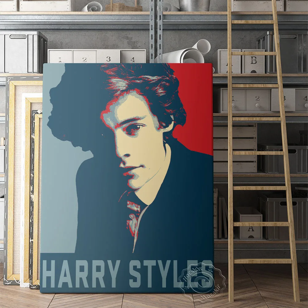 

Harry Styles Singer Poster, British Music Star Harry Styles Fans Collect Gift, Pop Art Wall Stickers, Bar Pub Club Art Prints