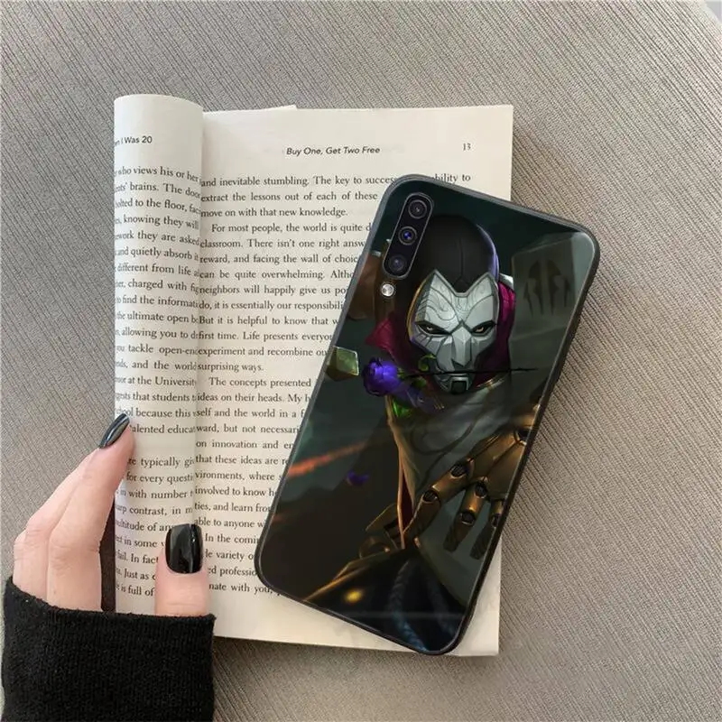 

Jhin LOL game art aesthetic Phone Case For Samsung galaxy S 9 10 20 A 10 21 30 31 40 50 51 71 s note 20 j 4 2018 plus