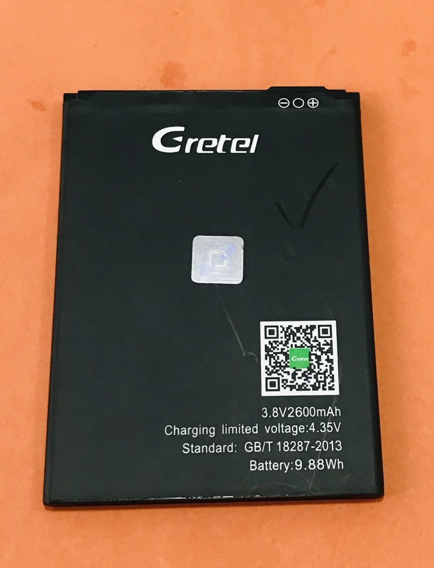 Б/у оригинальный аккумулятор 2600 мАч для Gretel S55 MTK6580A Quad Core | Мобильные телефоны и