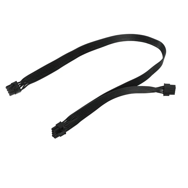 Компьютерная шина PCI E 8 контактный разъем для Dual 8Pin(6 + 2 Pin) Питание кабель Кулер