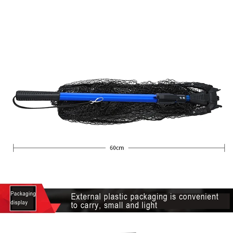 

Retractable Fishing Net Telescoping Foldable Landing Net Fishing Tackle Pole Folding Landing Net New Fishing Accessories