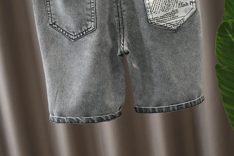 

Kids Denim Shorts Boys Shorts Clothing Children Sloid Color Mid Trousers Fit 2-6Y Summer Kids Baby Boy Casual Shorts Trousers