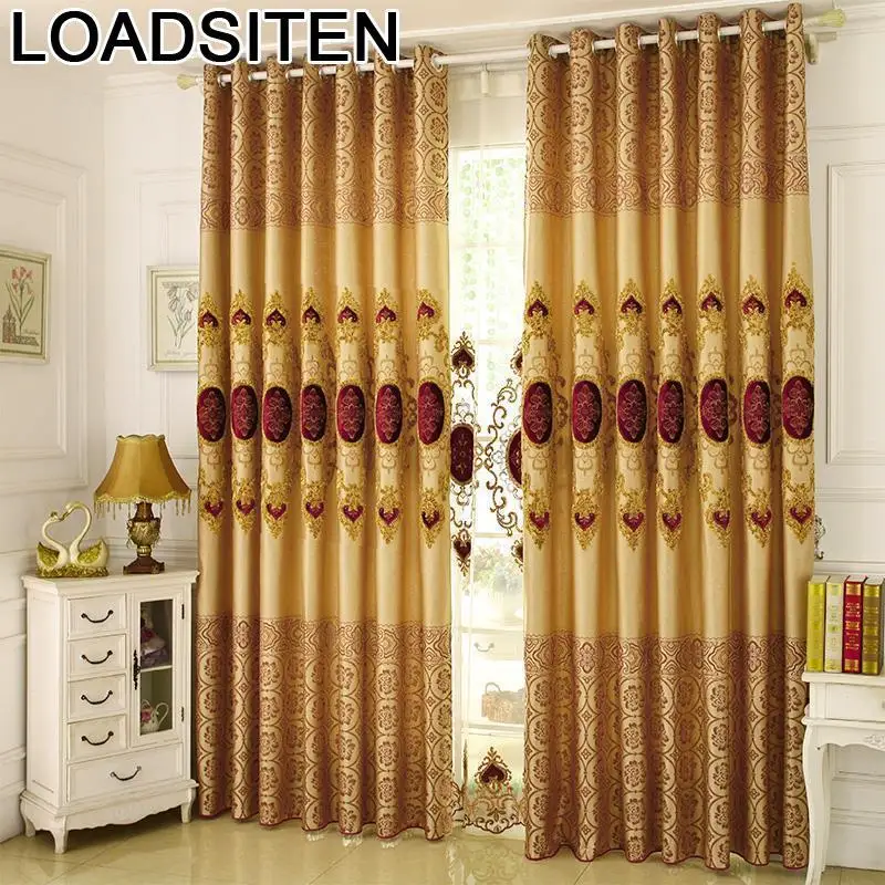 Soggiorno Firanki Tende Camera Da Letto кухонный Voilage Fenetre Pour Le Salon Luxury Rideaux Cortinas De Luxo Para Sala