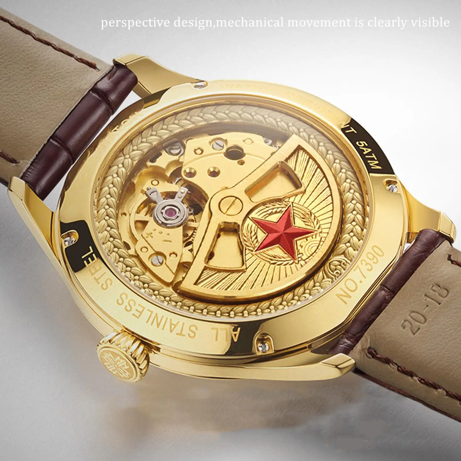 Часы наручные Pilot Мужские автоматические роскошные деловые авиационные