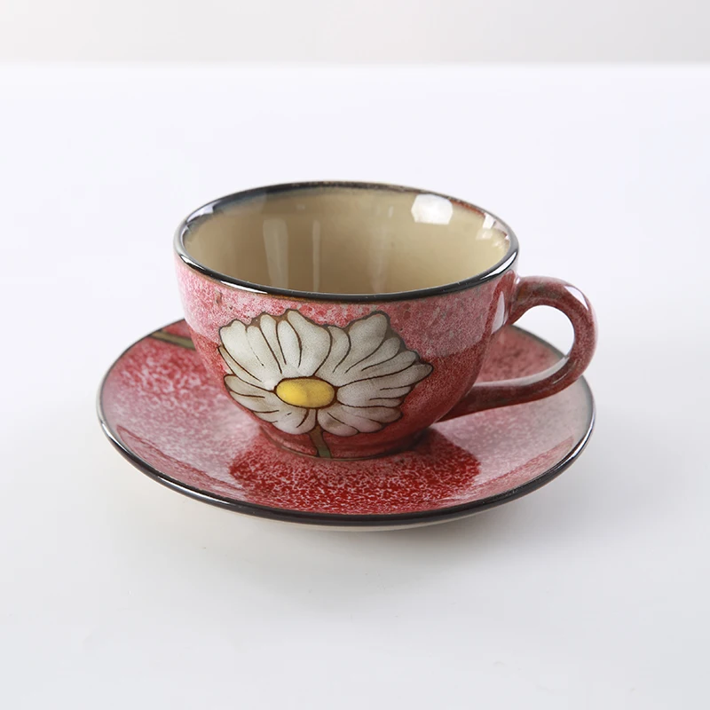 Кофейная чашка Корейская ручная роспись Керамическая кофейная кружка в