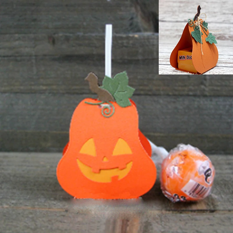 

Hallow 2020 Pumpkin Box Metal Cutting Die DIY Scrapbooking Paper Photo Album Crafts Knife Mould Cards Blade Punch Decor Stencils