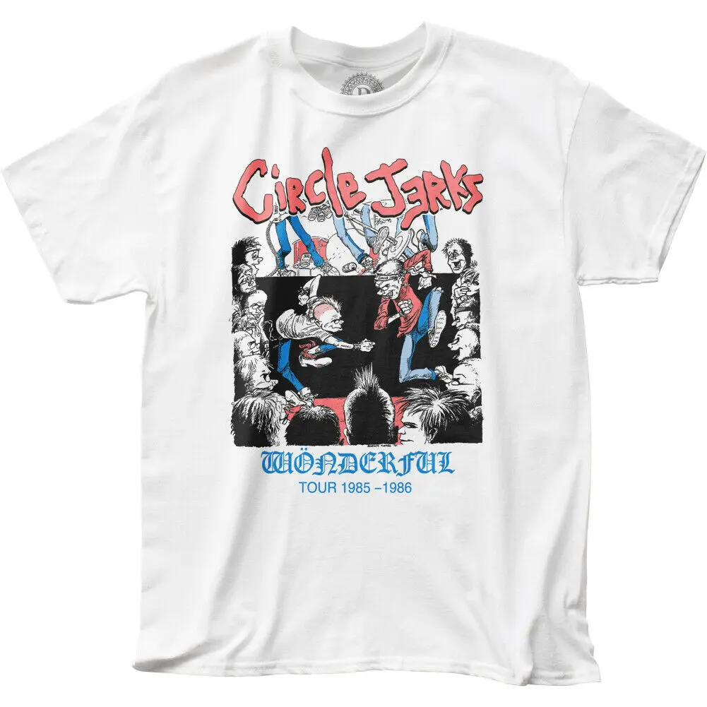 Футболка для взрослых Circle Jerks Wonderful Tour| |