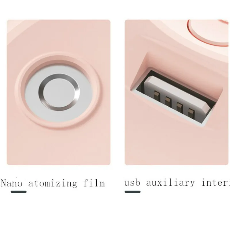 

420ML Air Humidifier Big Capacity with LED Night Lamp Fan USB Fogge Car Ultrasonic Spray Aroma Diffuser Essential Oil Humidifier