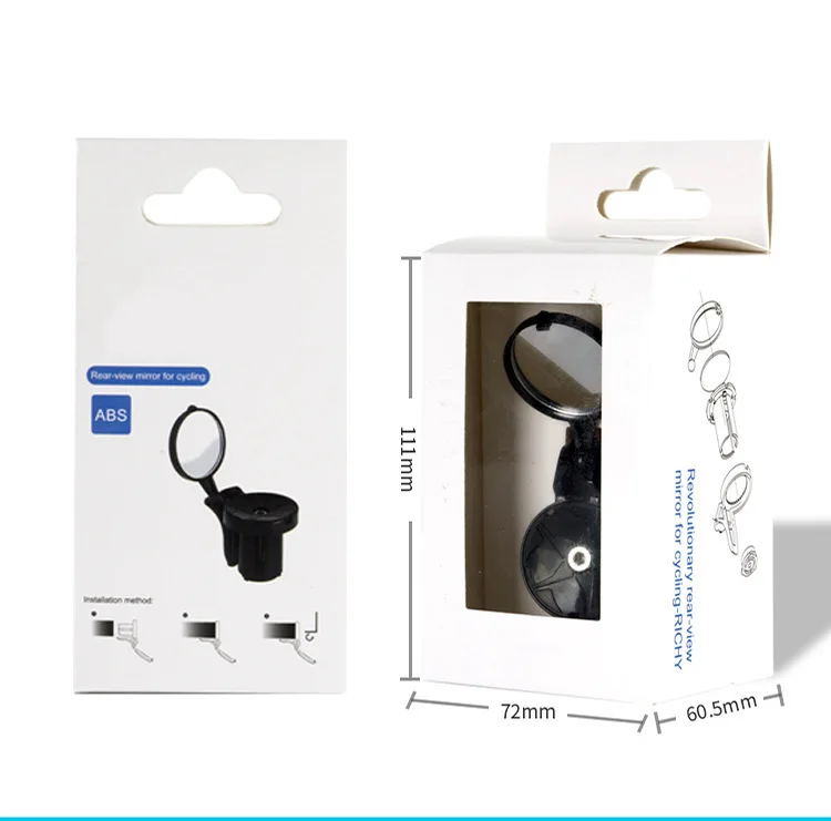 Велосипедное мини-зеркало заднего вида для дорожного велосипеда небьющееся
