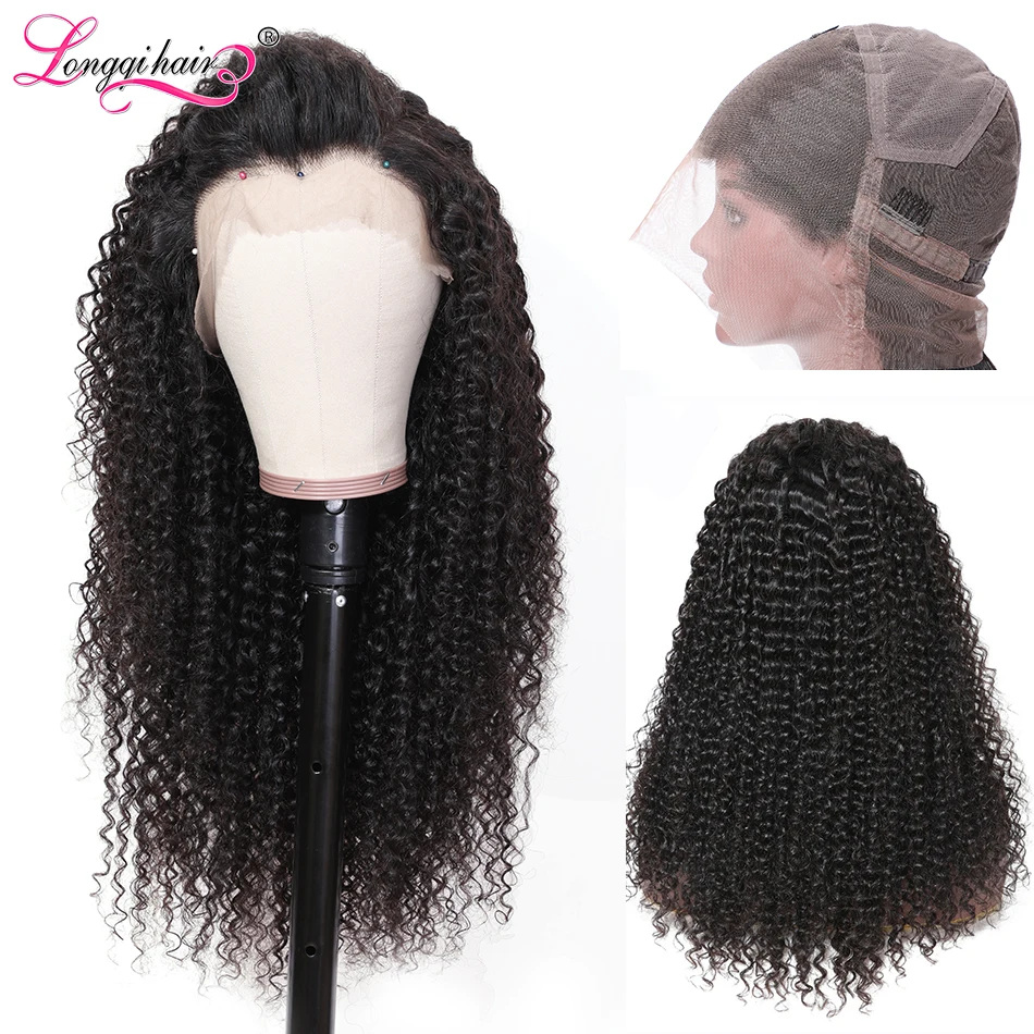 Longqi волосы предварительно сорвал полный шнурок человеческих волос парики