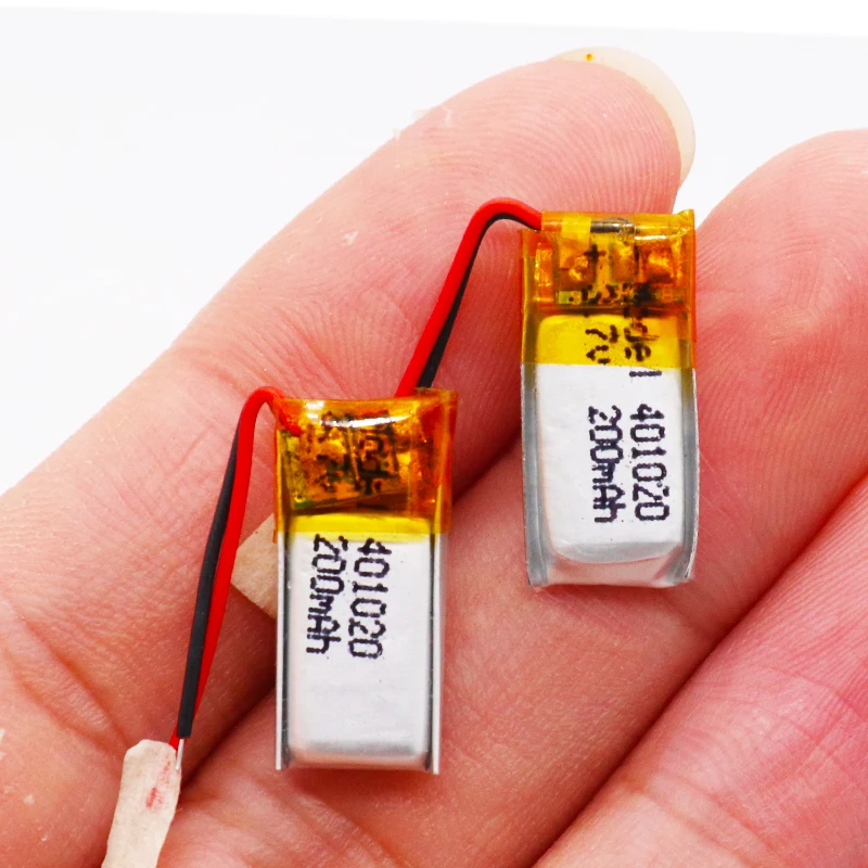3 7 v 200mah 401020 литий-полимерный аккумулятор для игрушечных автомобилей Bluetooth