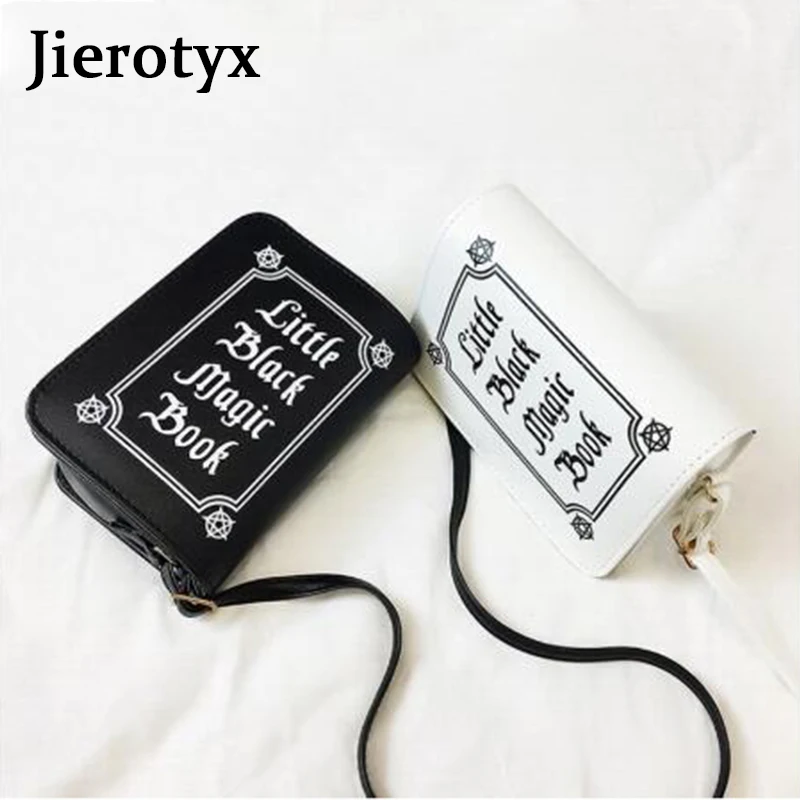 Сумка на плечо JIEROTYX с надписью дизайнерский кошелек в стиле рок женская