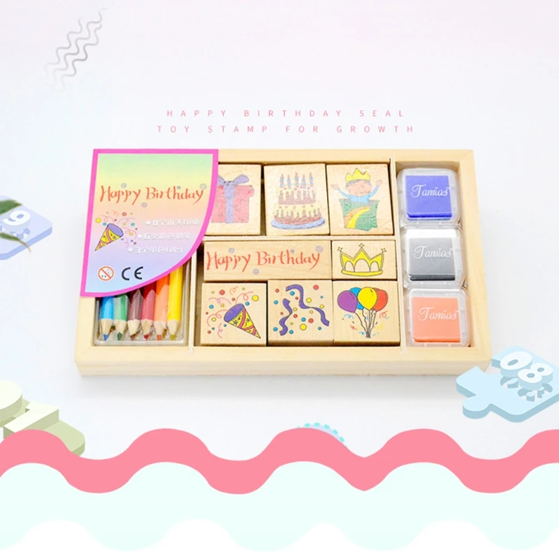 S 3-color Stamp Pad Scrapbooking Stationery Diy Arts Crafts For