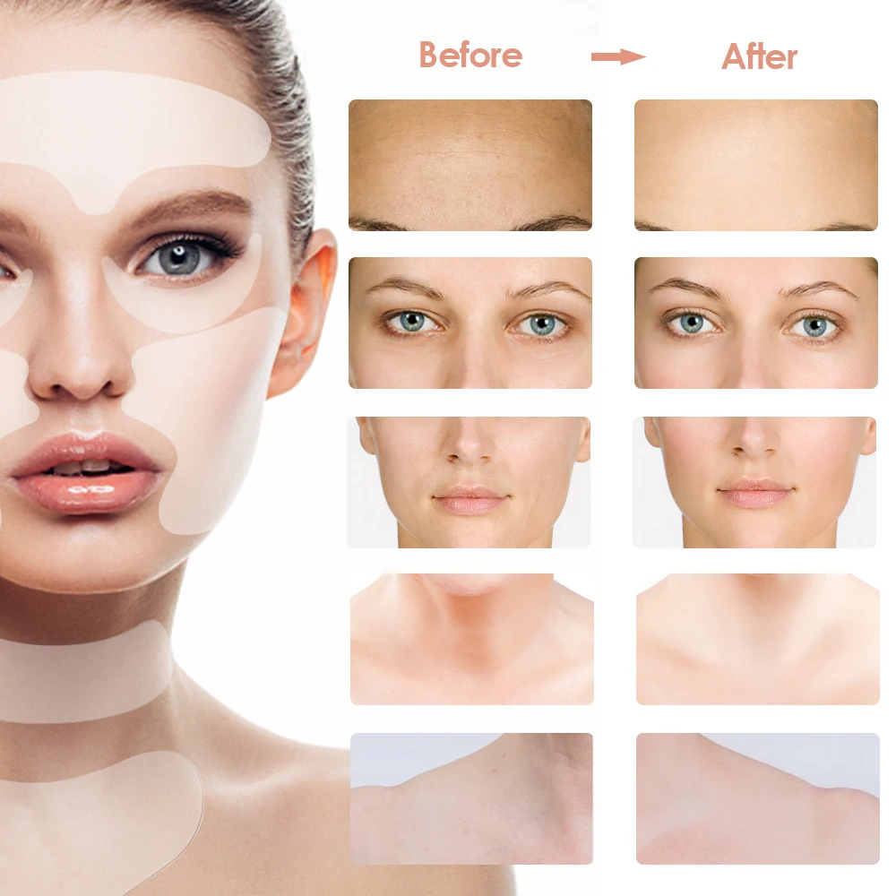 тейпы для лица от морщин патчи глаз подтяжка уход за кожей на лице тэйпы лифтинг