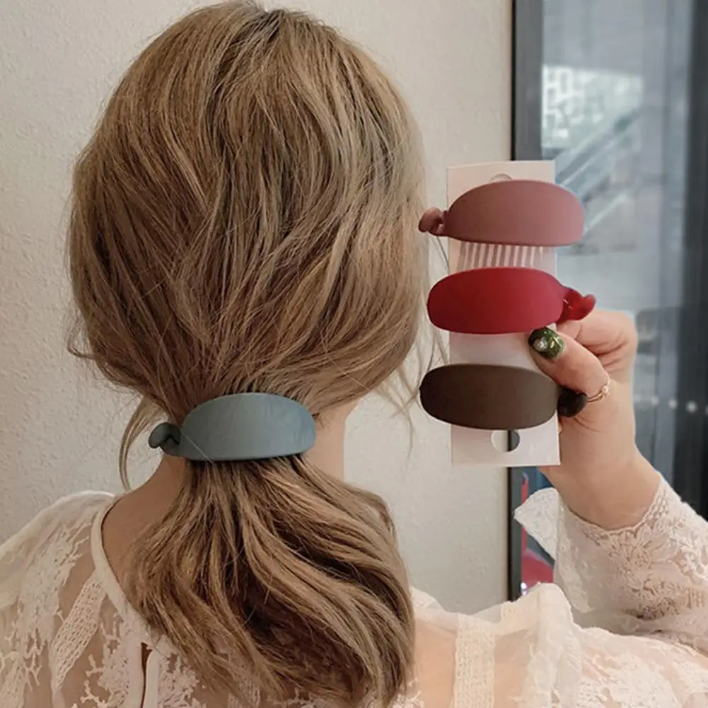 

Заколки для волос акриловые, в форме банана, Женский хвостик пробы, 2 шт.