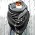 Модный зимний шарф, Женский мягкий шарф с принтом в виде перьев, повседневные теплые женские шарфы, шаль, хиджаб, шарф, бандана, новинка 2022