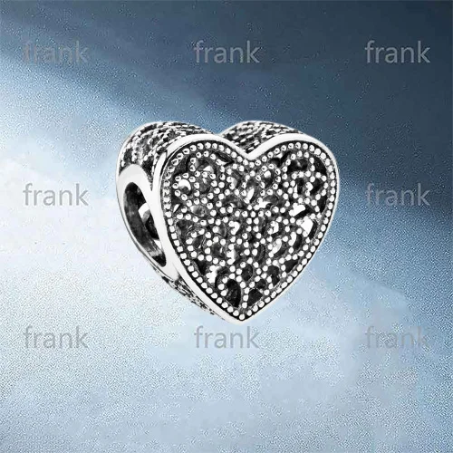 

791811 OPENWORK ROMANCE HEART CHARM
