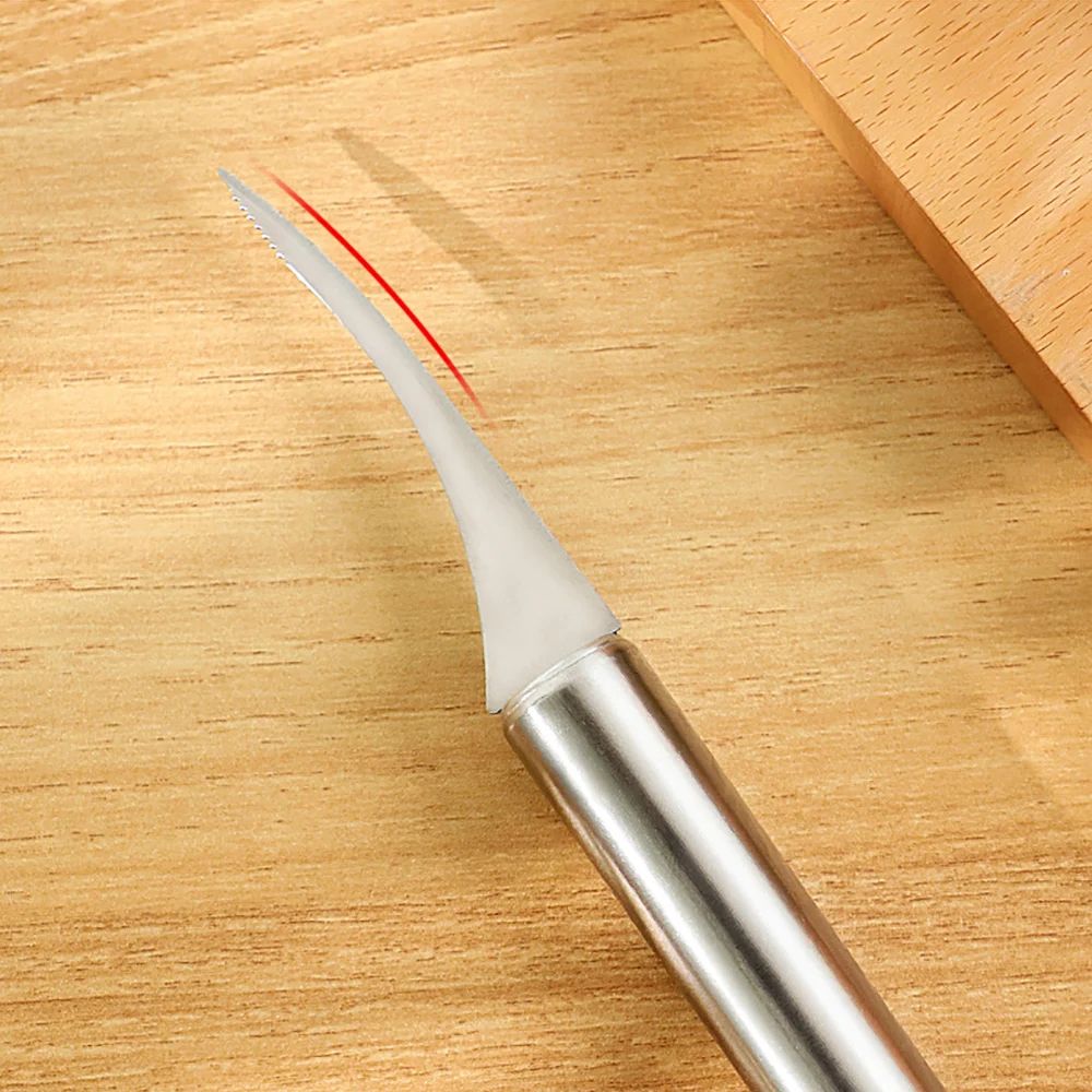 Нож для чистки проволоки креветок из нержавеющей стали нож резки кишечника