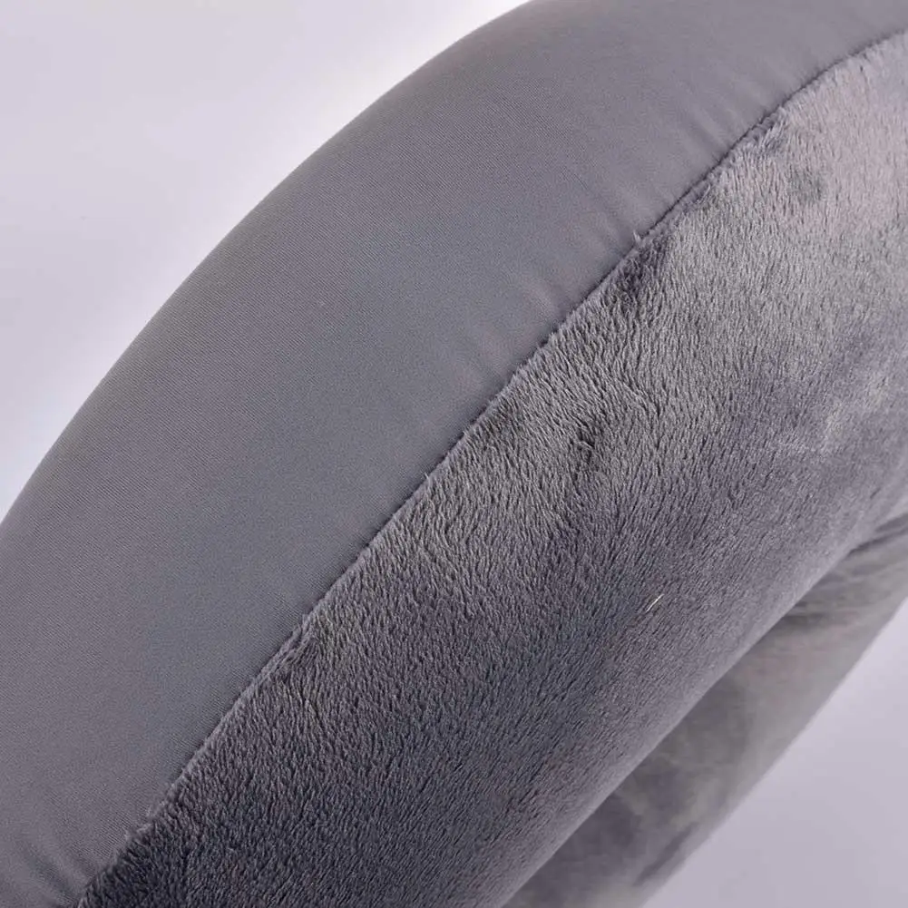 U-образная подушка удобная мягкая дорожная для шеи из пены с эффектом памяти