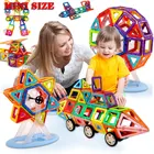 Магнитный мини-конструктор сделай сам, 41-253 шт., модель и строительные игрушки, пластиковые магнитные блоки, развивающие игрушки для детей