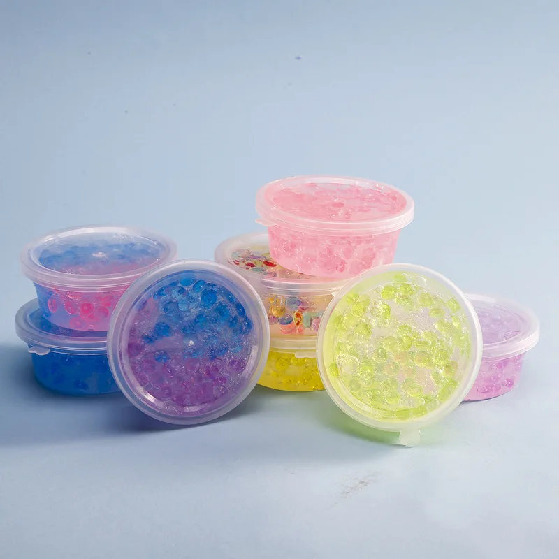 Скорость продажи пройти горячий слизь плоские бусины Кристалл грязи DIY аквариум