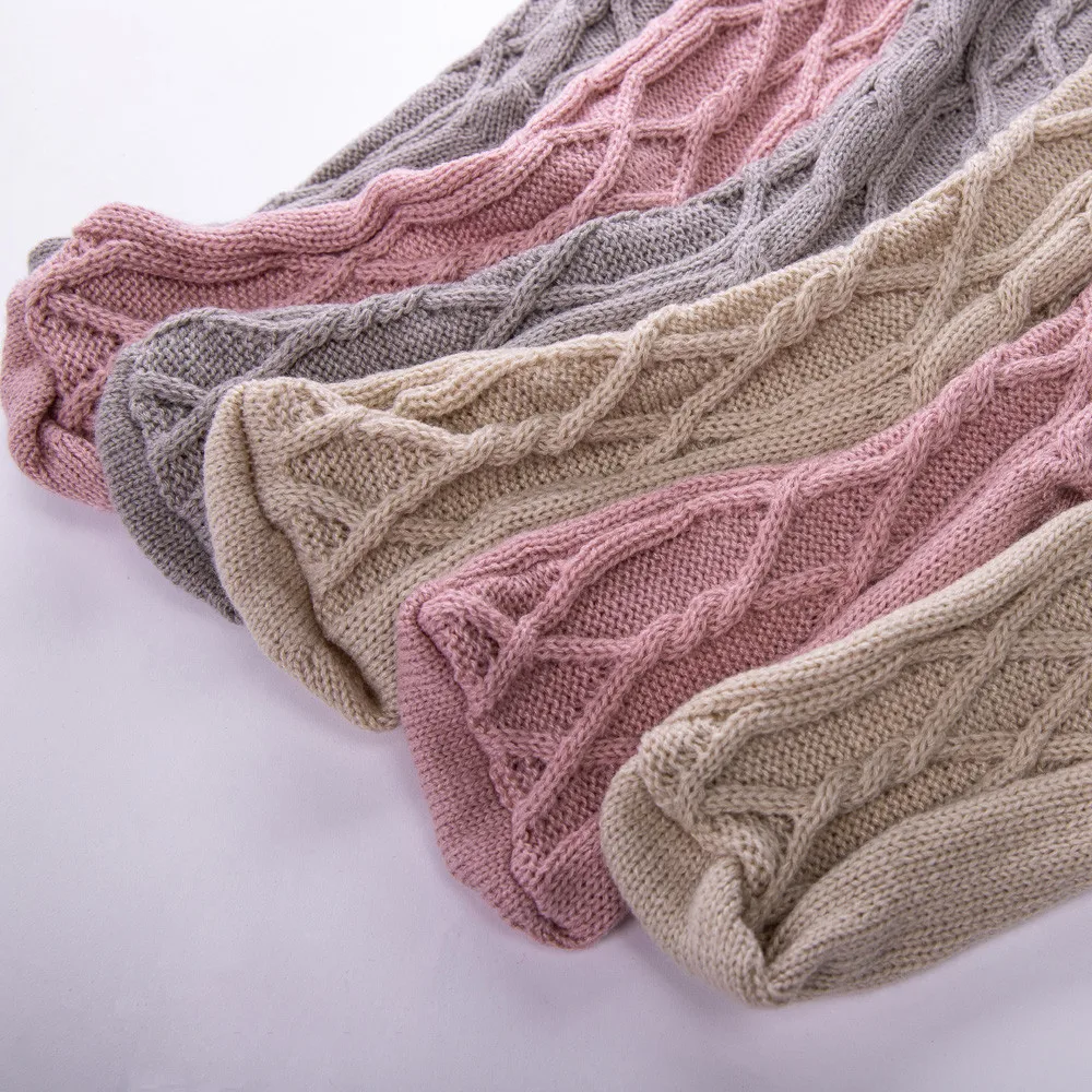 Для женщин из хлопка высокие сапоги-ботфорты выше колена Гольфы зимние женские