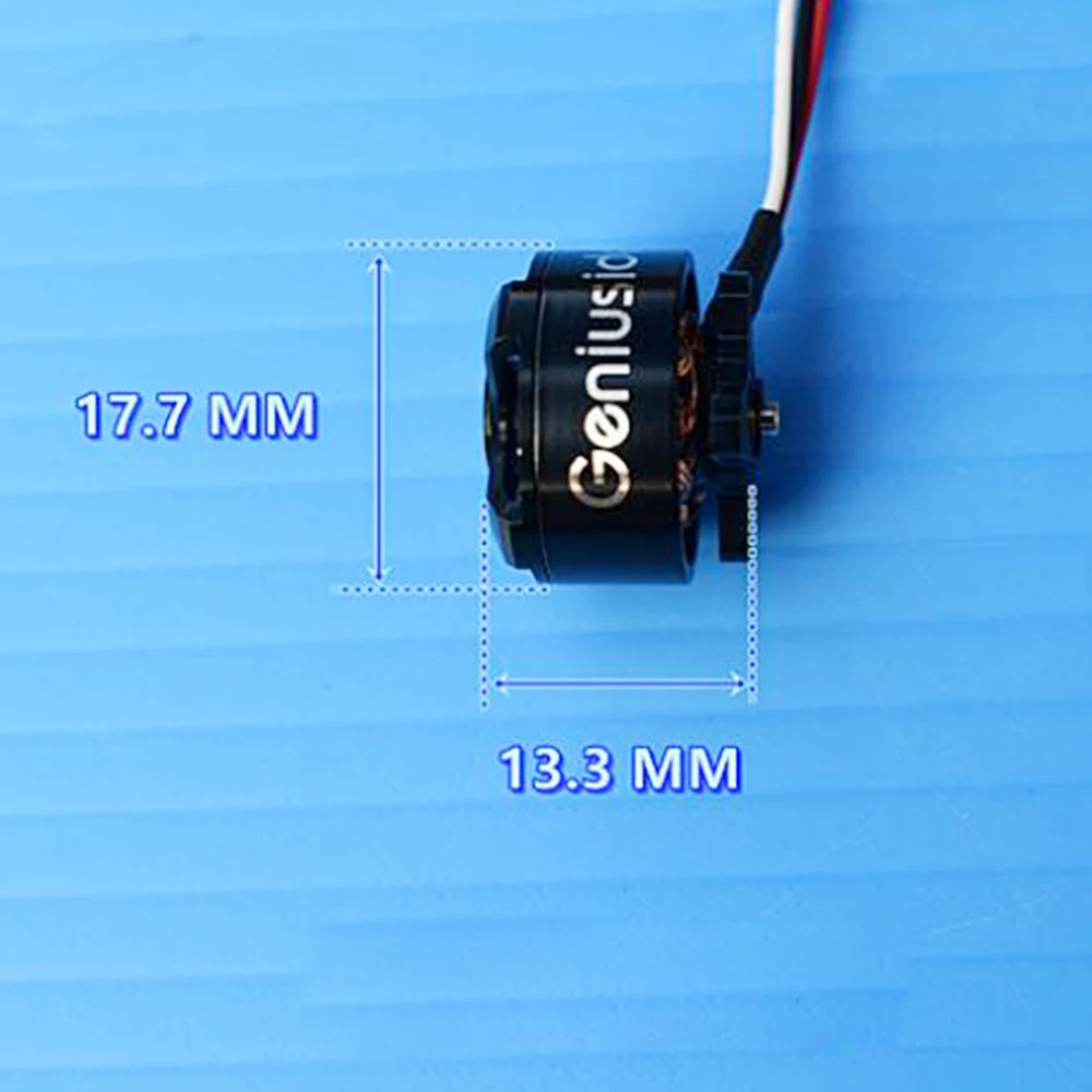Микро 1306 бесщеточный двигатель 3300KV DC 7 4 V 3-фазный BLDC для мини-дрона аэрофотосъемки