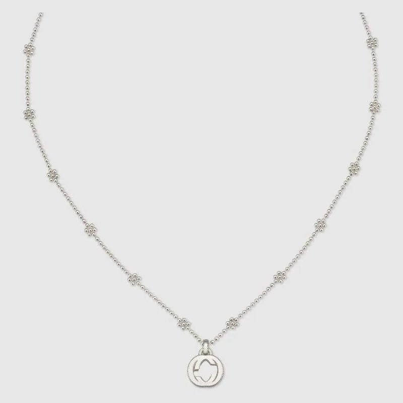 

1-1 fashion necklace sterling silver letters