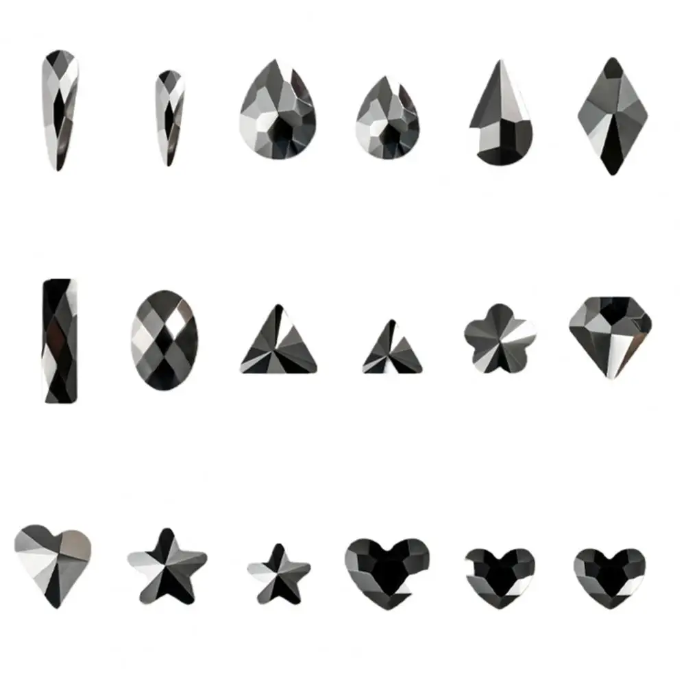 

100Pcs/Bag Nail Art Sticker Lovely Exquisite Rhinestone DIY Nail Decal Decoration