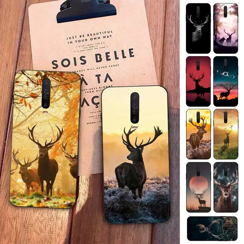 

TOPLBPCS Deer Hunting pattern Phone Case for Redmi 5 6 7 8 9 A 5plus K20 4X S2 GO 6 K30 pro