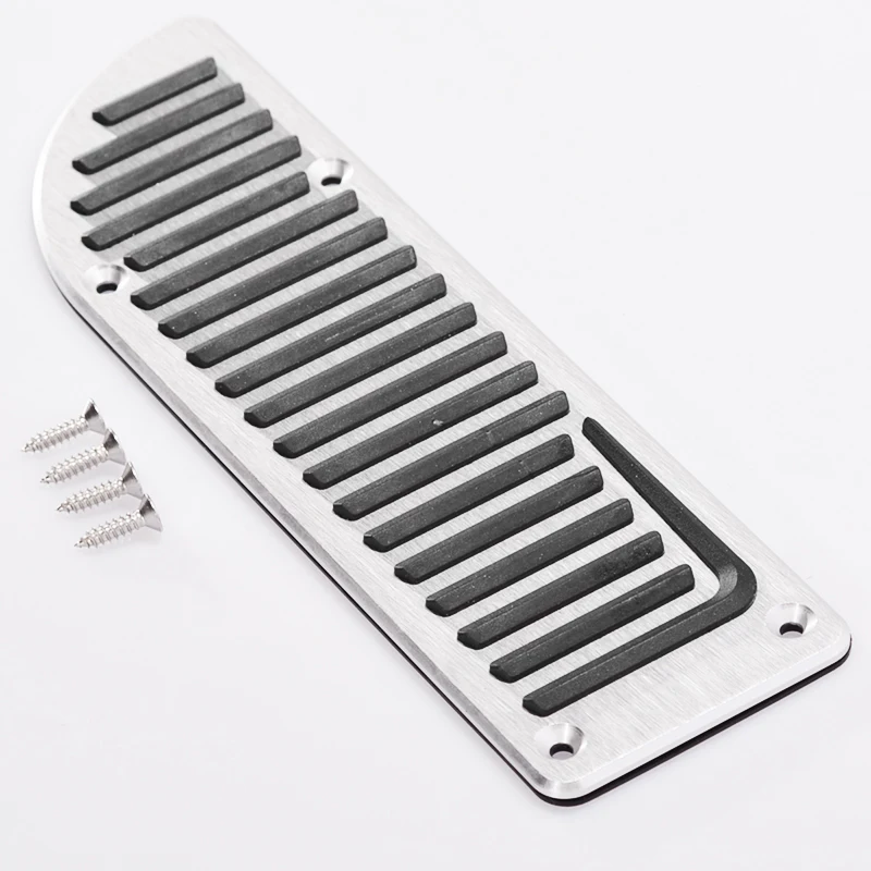 

1 Set Car Aluminum Footrest Rest Gas Pedal Pad For For Volvo S60 V60 XC60 V70 XC70 S80 Car Rest Pedal Car Pedals Accessories