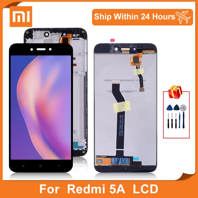 ЖК дисплей 5 0 дюйма для Xiaomi Redmi 5A сенсорный экран дигитайзер с рамкой запасные