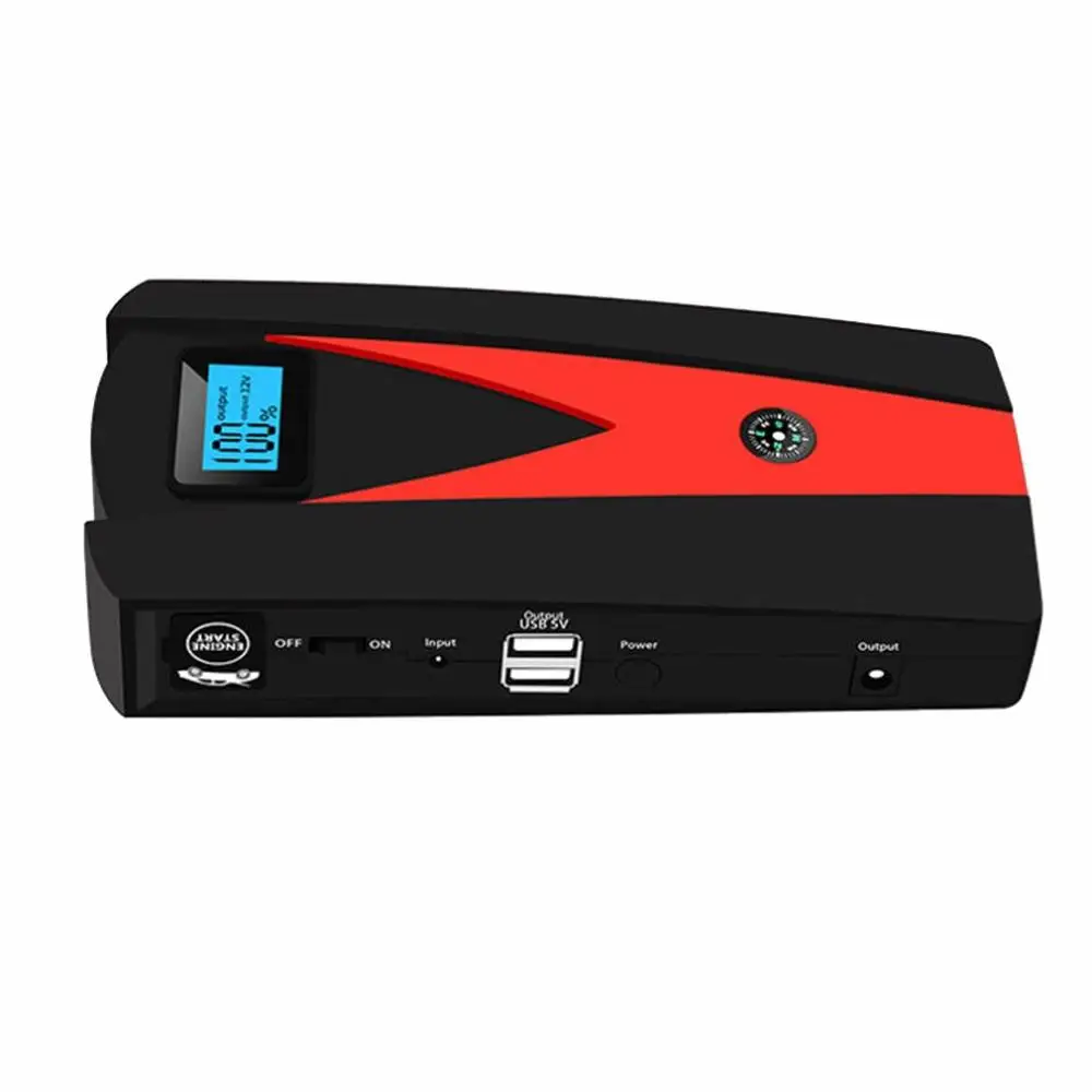 99900W USB Автомобильное пусковое устройство многофункциональное автомобильное аварийное зарядное устройство батарея мощность водонепроницаемый пусковое устройство - Цвет: 99900W