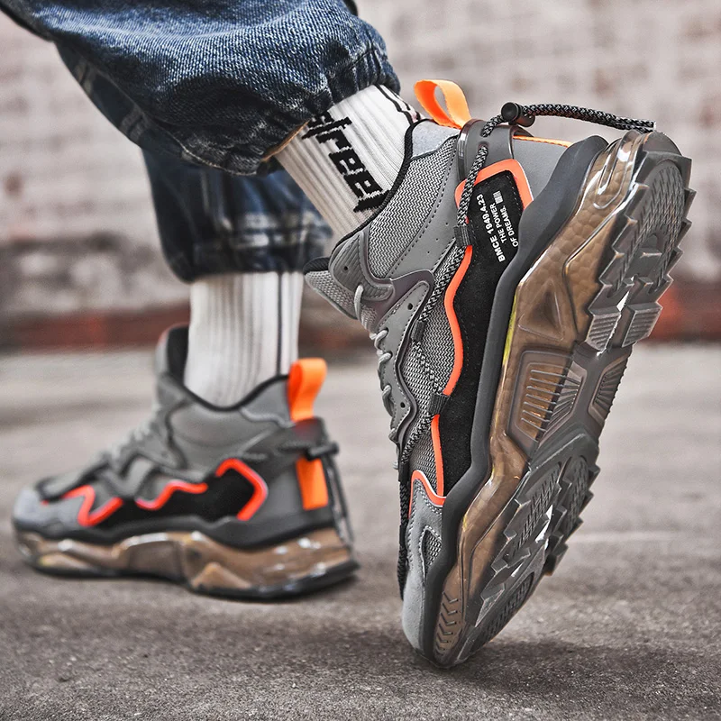 

High Quality Men's Running Shoes Comfortable Breathable Men Sports Shoes Rubber Brand Men Sneakers Trend Zapatillas De Deporte