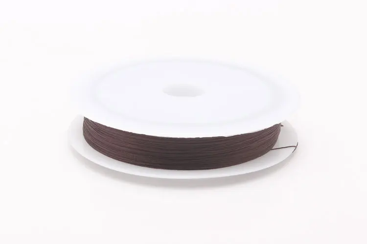 1roll/lot 0.3/0.5/0.7/1.0MM Mixed multicolor options Nylon Thread line/wire/rope choker earrings Bracelet necklace jewelry makin